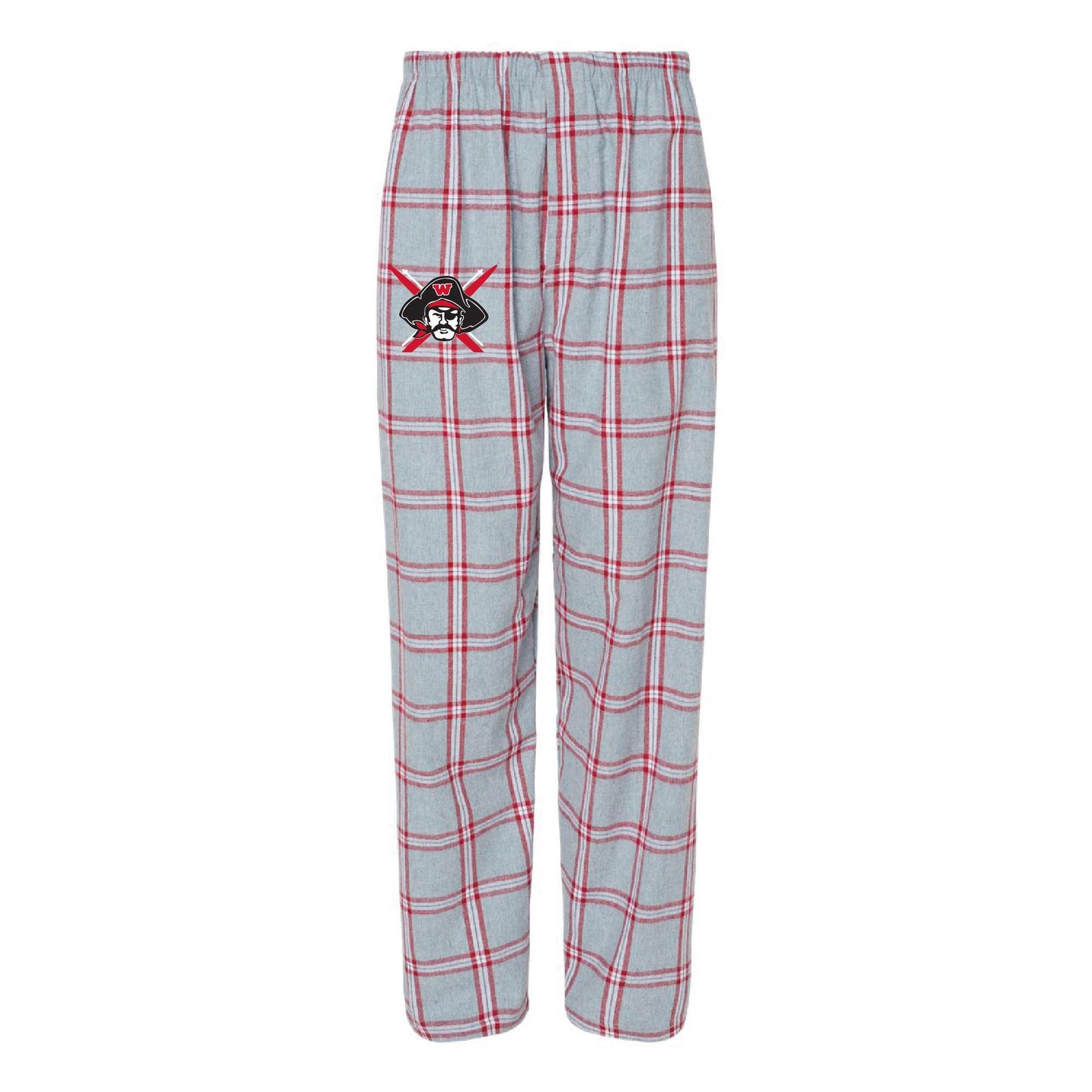 WHS Nordic Ski Flannel Lounge Pant in Gray Plaid