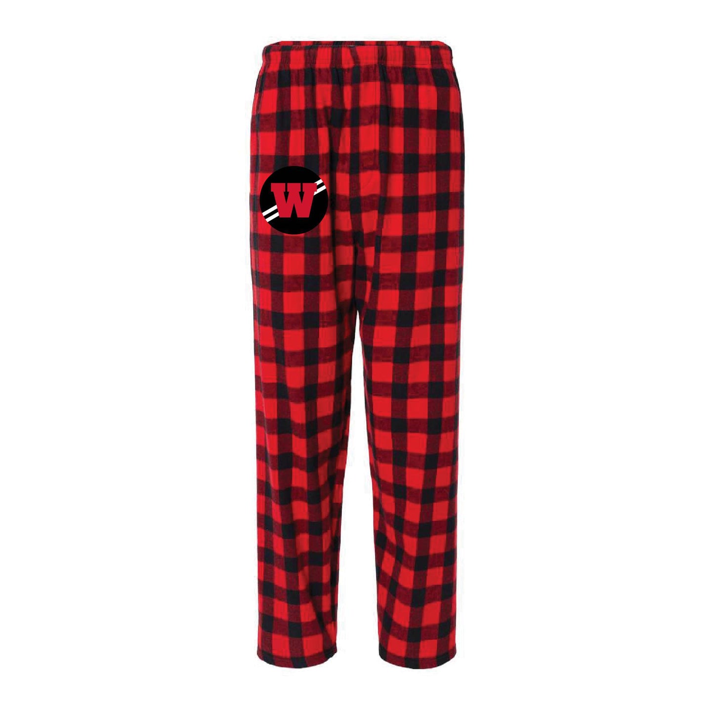 WHS Track & Field Flannel Lounge Pant in Buffalo Plaid