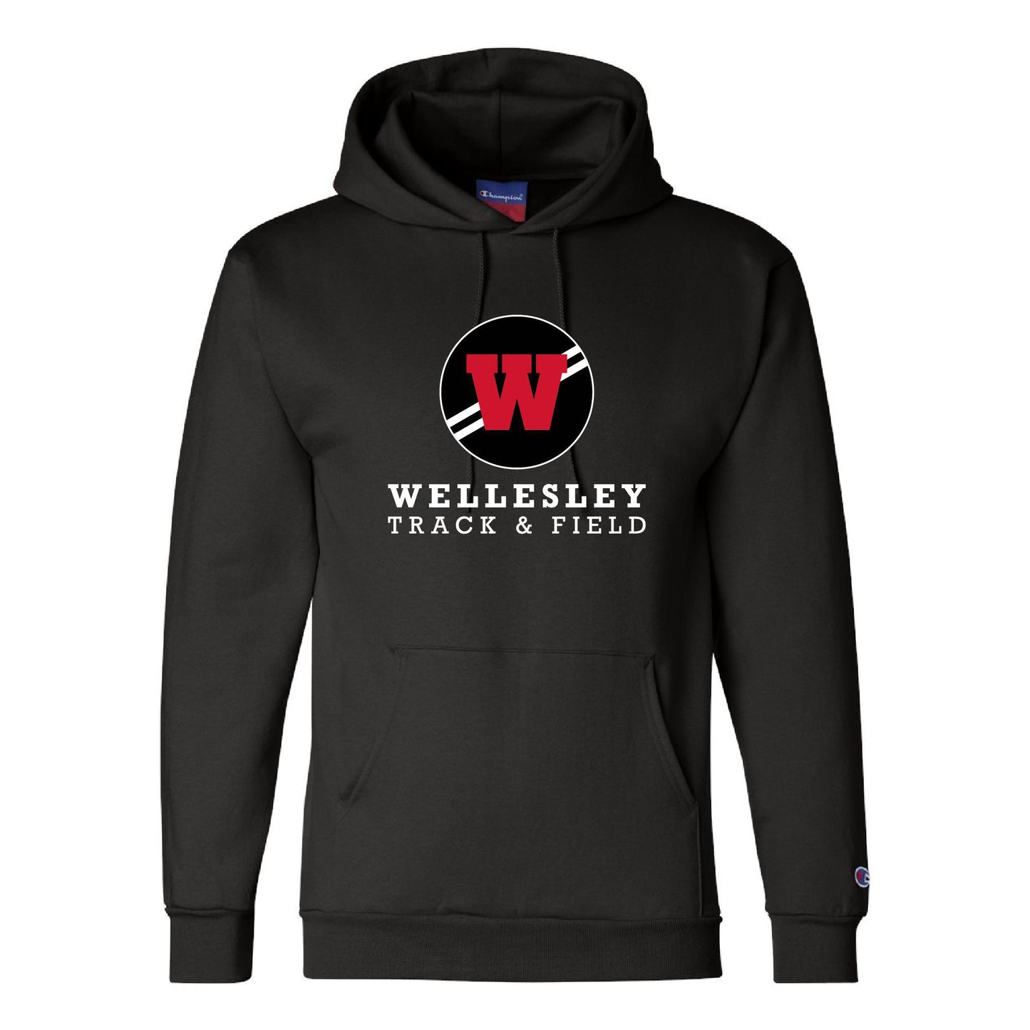 WHS Track & Field Champion Double Dry Eco Hoodie in Black
