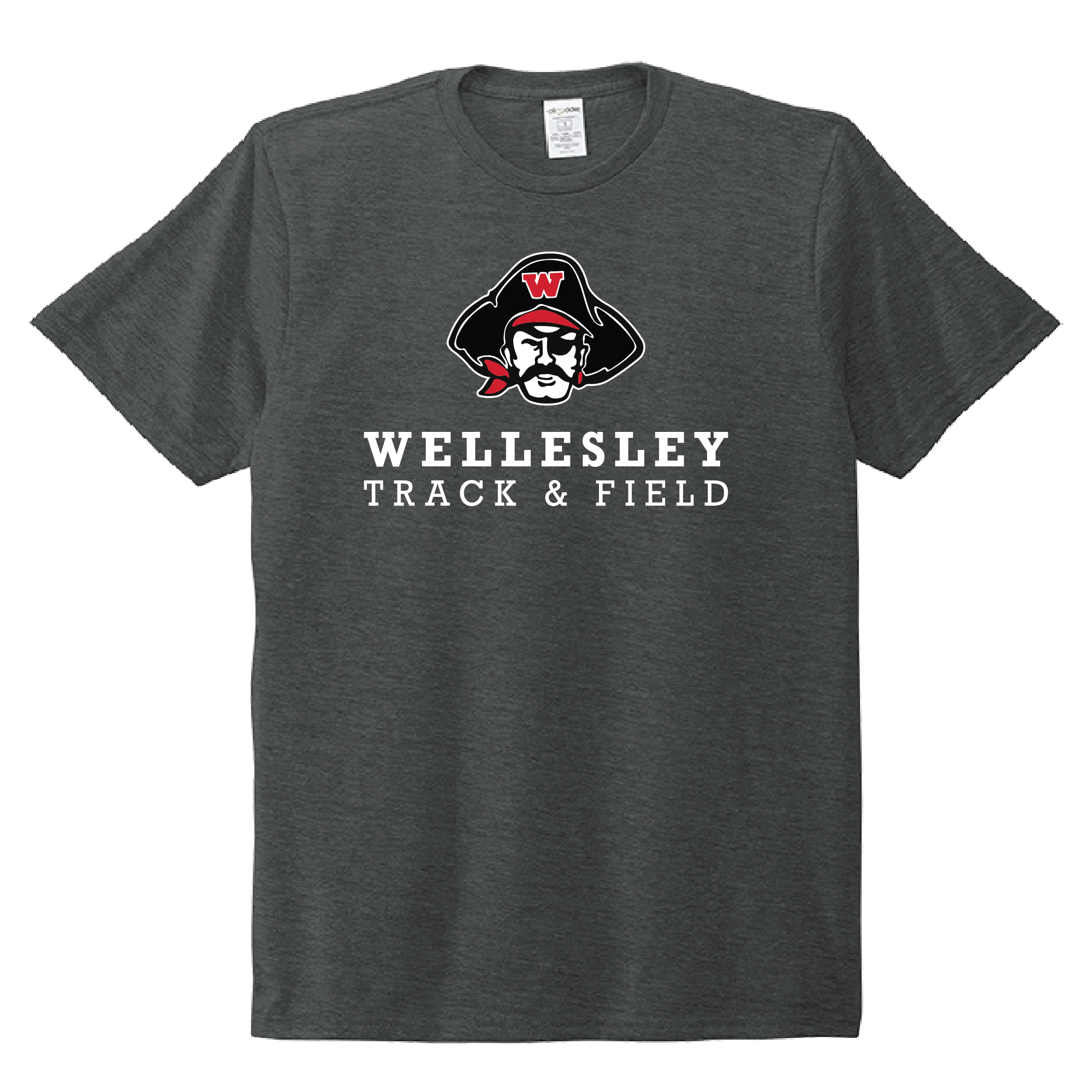 WHS Track & Field Crew Tee – Black