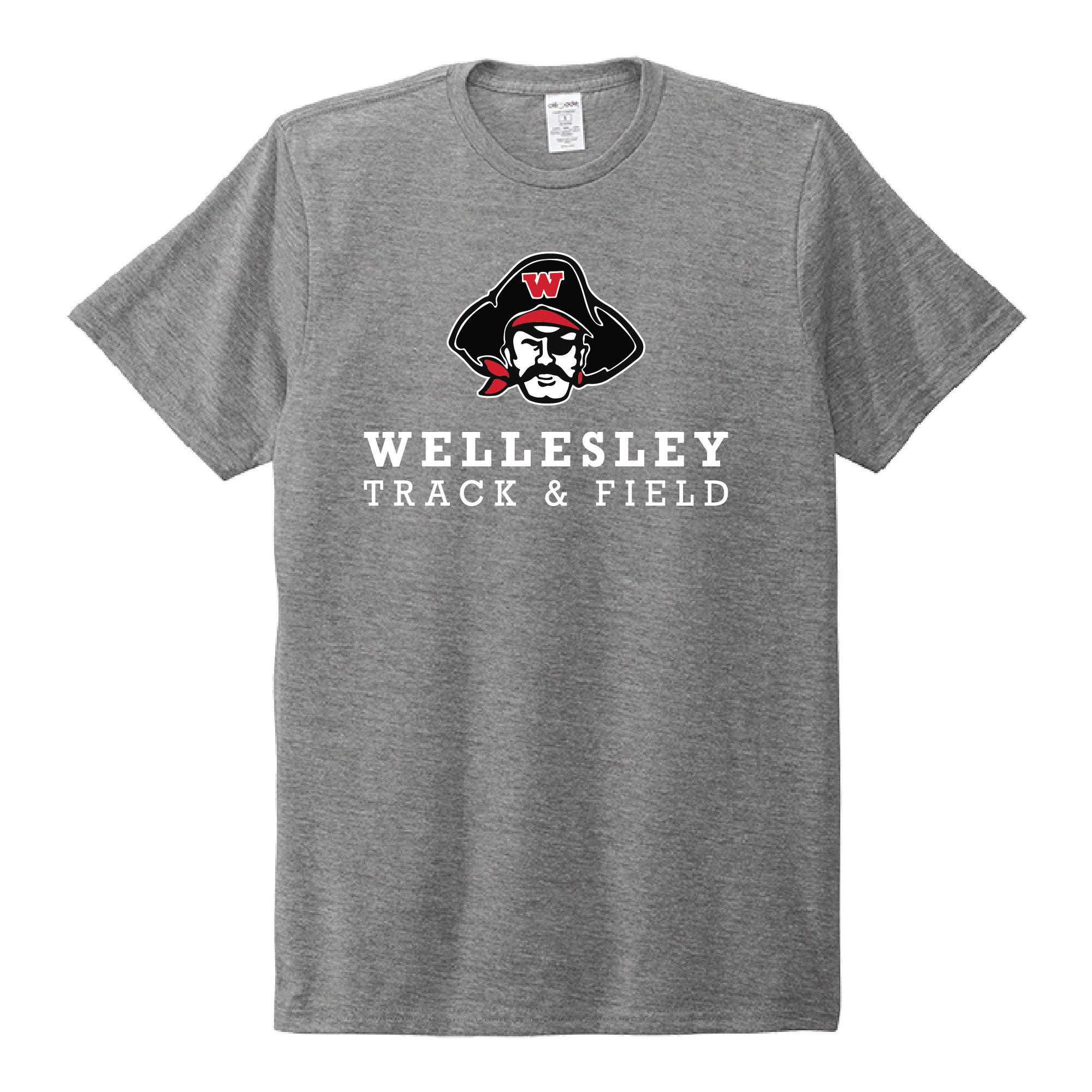 WHS Track & Field Crew Tee – Gray