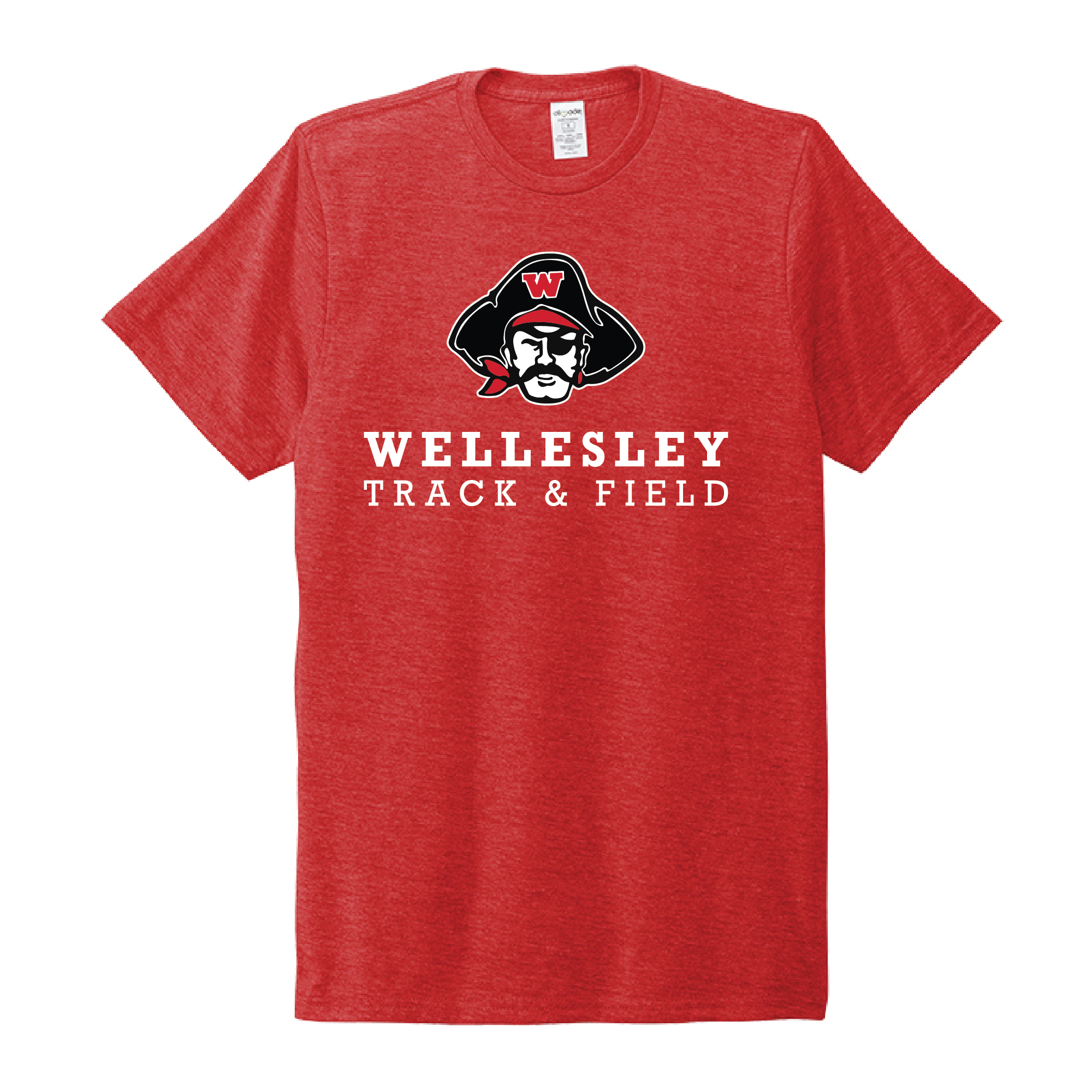WHS Track & Field Crew Tee – Red