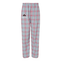WHS Track & Field Flannel Lounge Pant in Gray Plaid