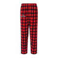 WHS Track & Field Flannel Lounge Pant in Buffalo Plaid