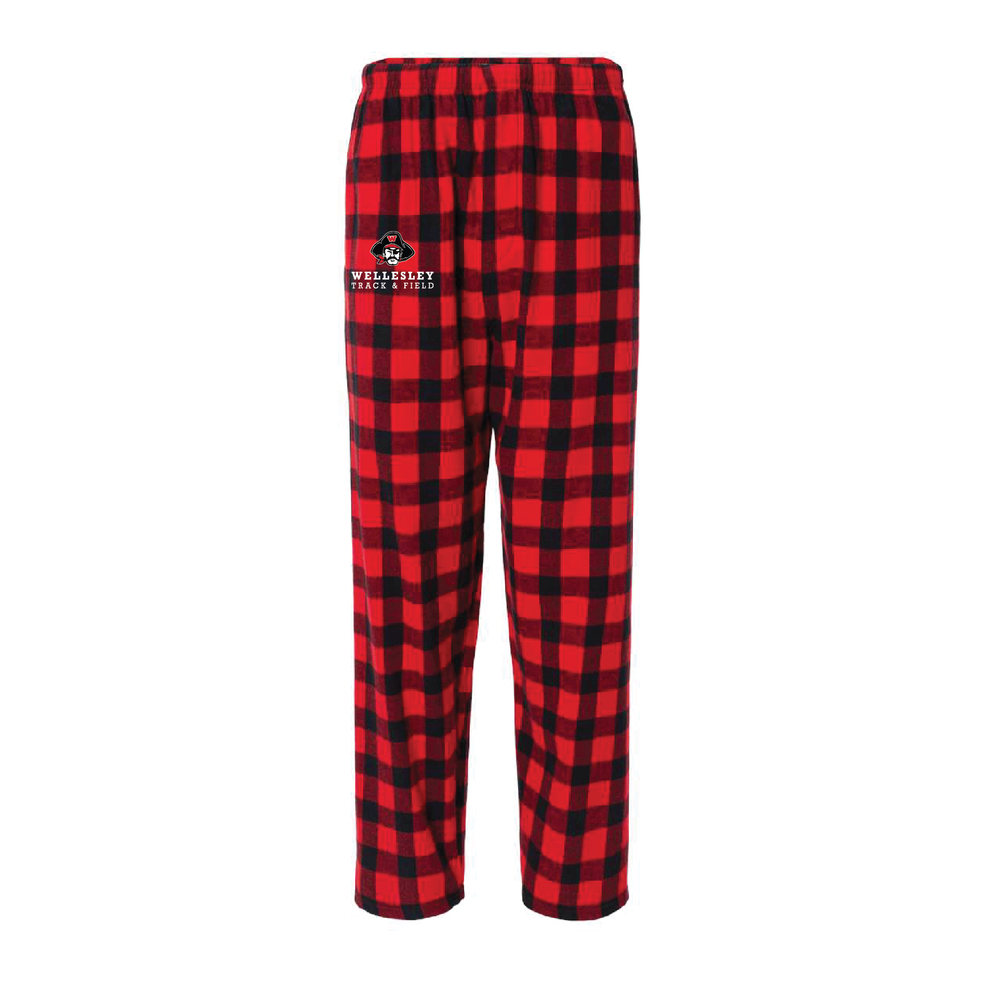 WHS Track & Field Flannel Lounge Pant in Buffalo Plaid