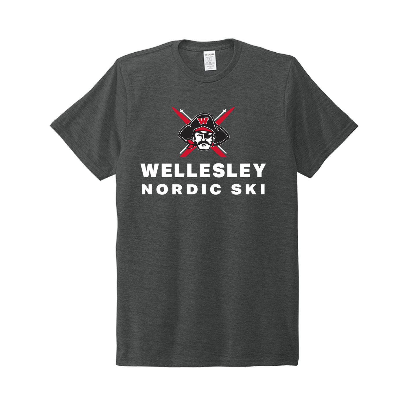 WHS Nordic Ski Crew Tee – Black