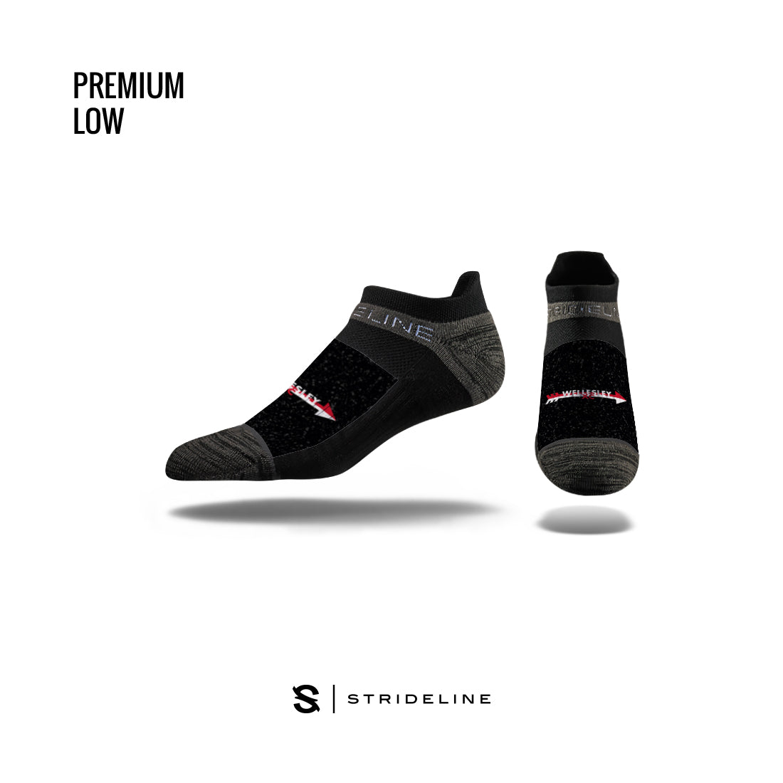 WHS XC – Strideline Low-Cut Premium Crew Socks