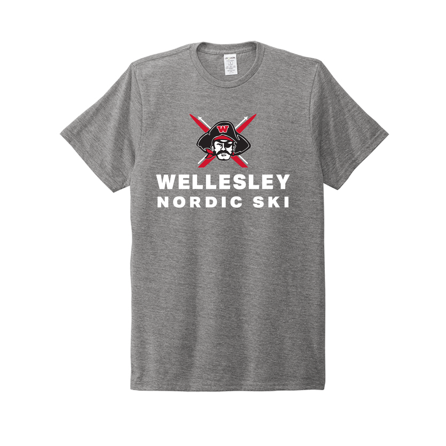 WHS Nordic Ski Crew Tee – Gray